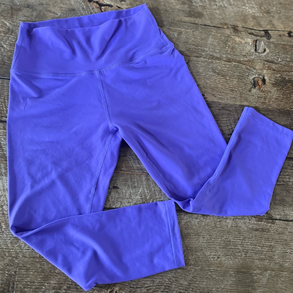 Zyia Active Women Leggings Athleisure Performance Purple Size 6-8